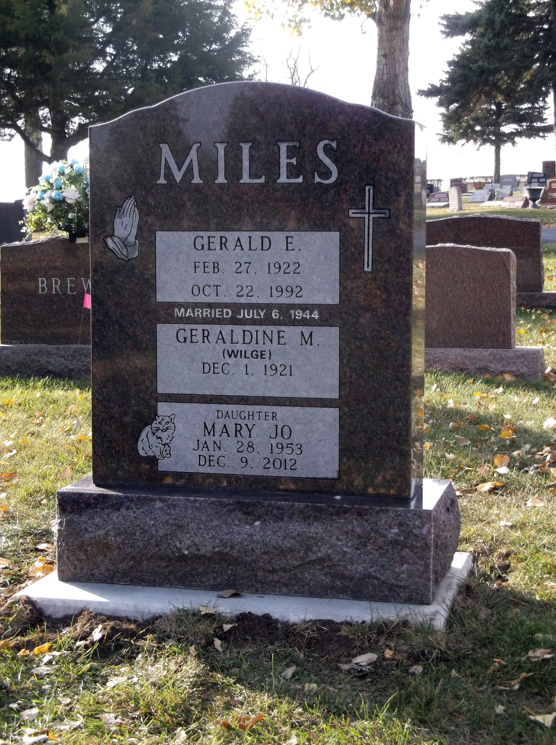 Miles Cremation Memorial