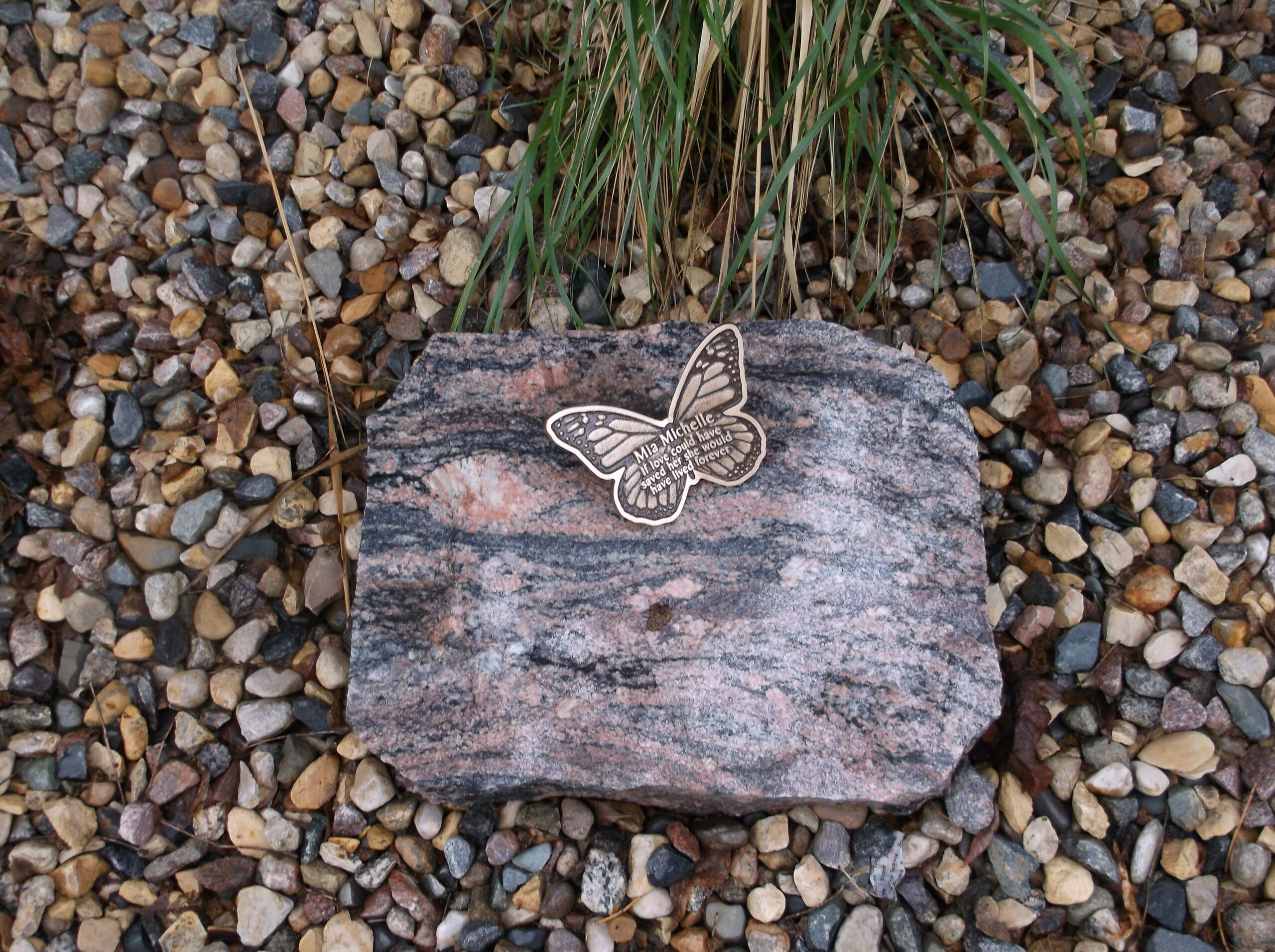 Bronze Butterfly Keepsake