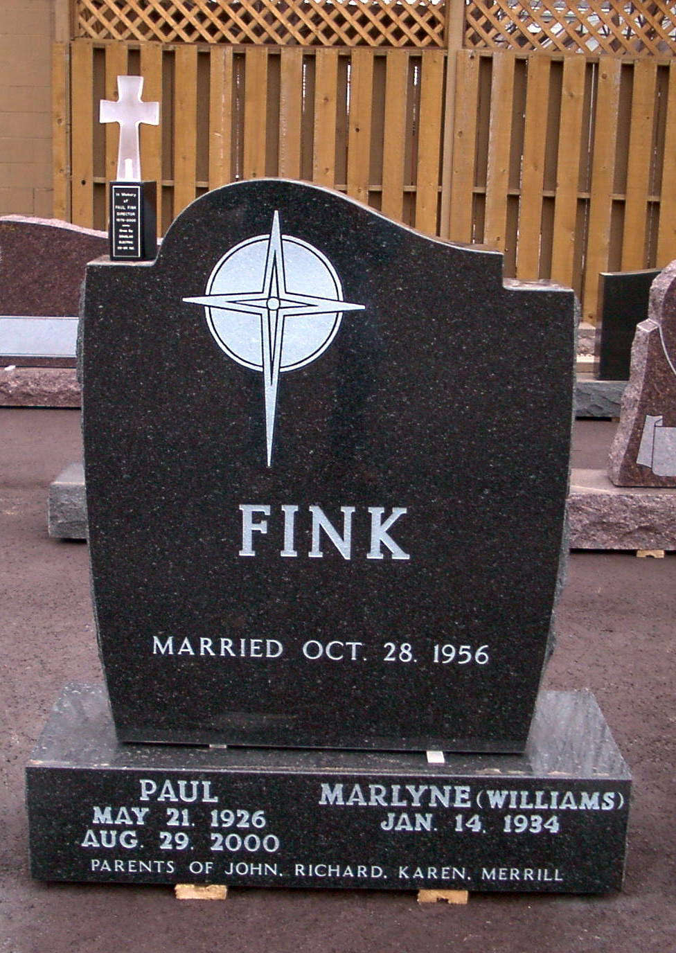 Fink Cremation Memorial