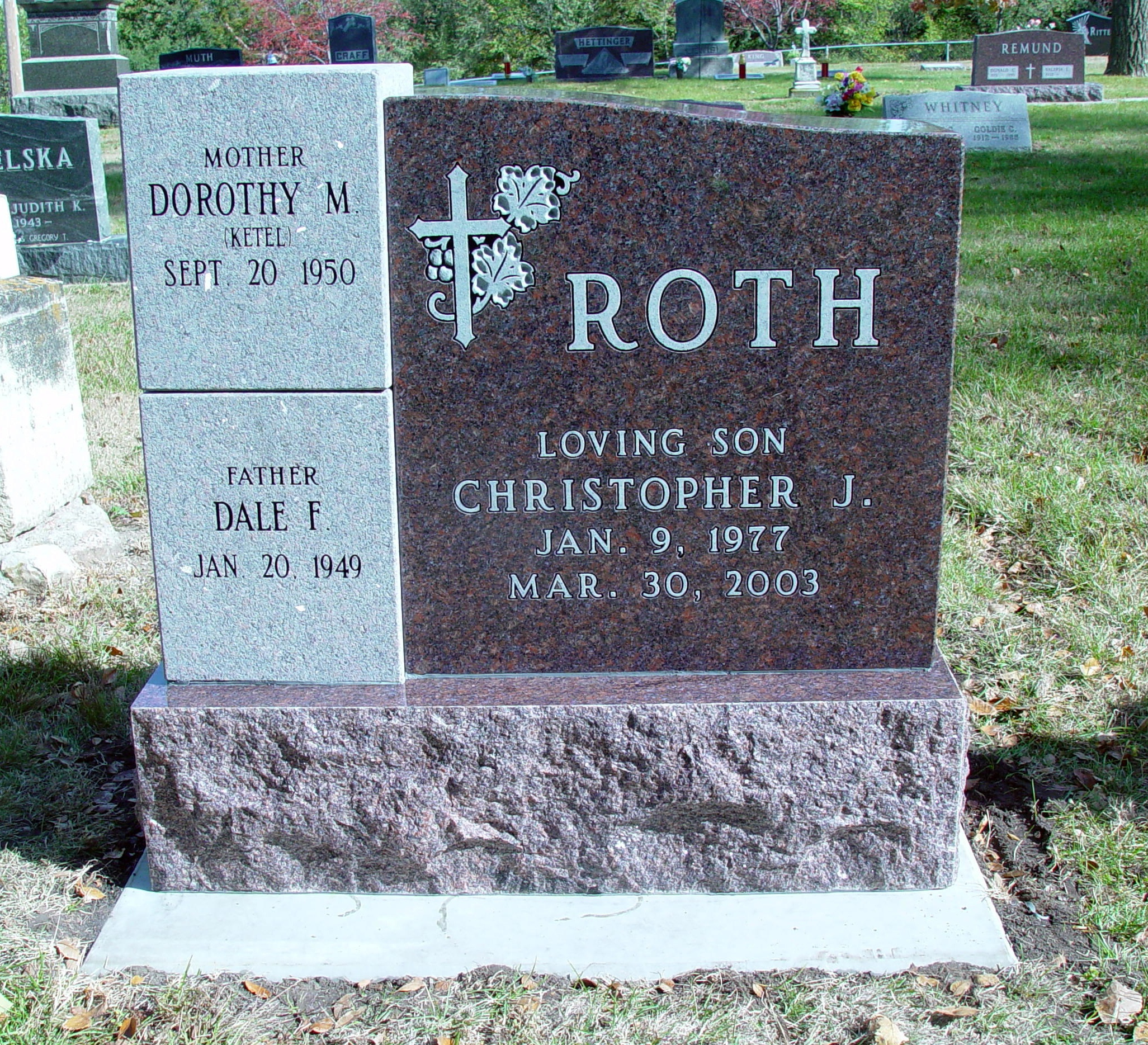 Roth Cremation Memorial
